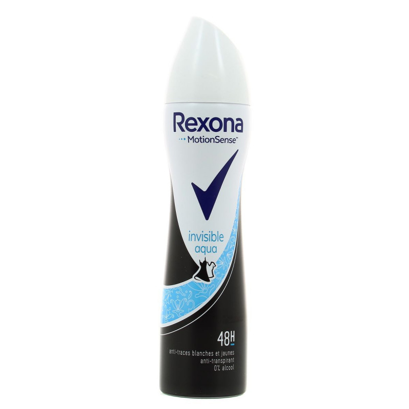 Rexona - Déodorant spray invisible aqua