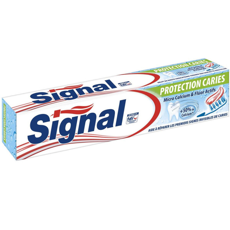 Signal - Dentifrice protection caries