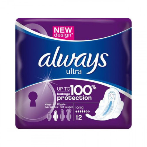 Always - Serviettes hygiéniques ultra long+