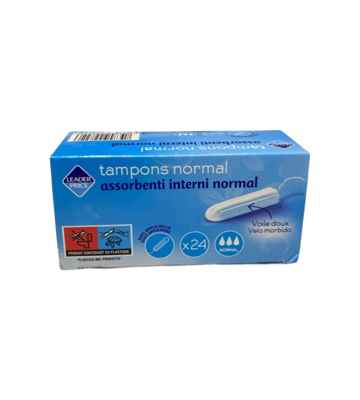 Leader Price - Tampon sans appli Normal X24