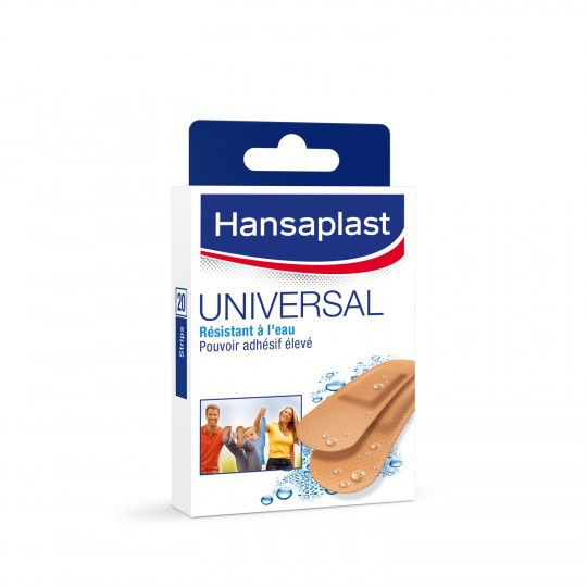 Hansaplast - Pansements lavables Universal
