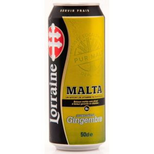 Malta Lorraine au gingembre sans alcool