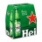 Heineken - Bière blonde 6x25cL