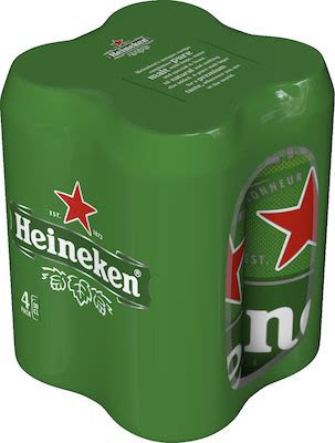 Heineken - Bière blonde 4x50cl