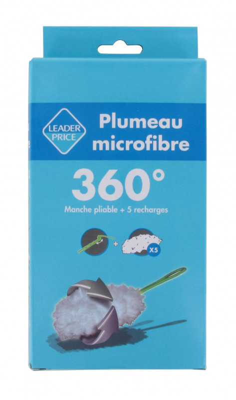 Leader Price - Plumeau microfibre
