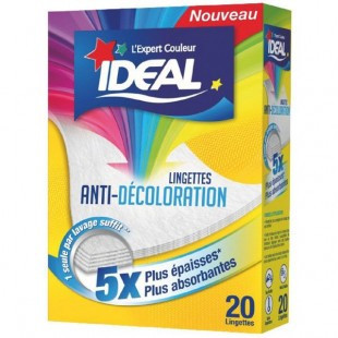 Ideal - Lingettes anti-décoloration