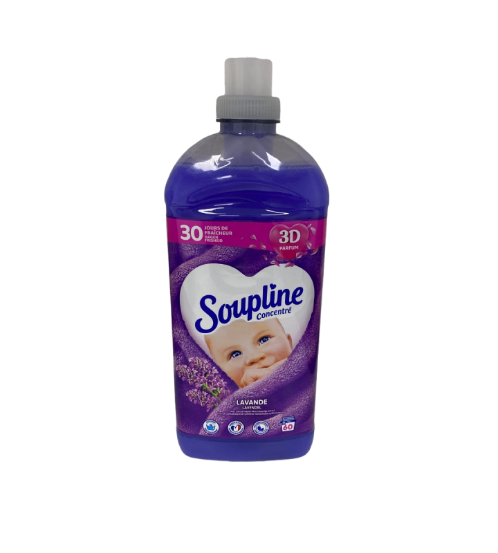 Soupline -  Adoucissant concentré lavende 60D