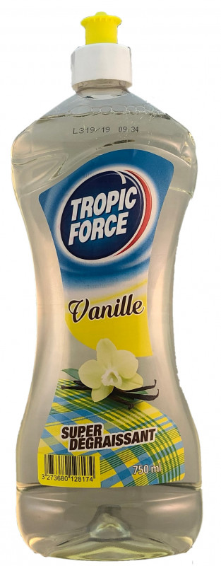 Tropic Force - Liquide vaisselle vanille