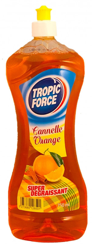Tropic Force - Liquide vaisselle orange