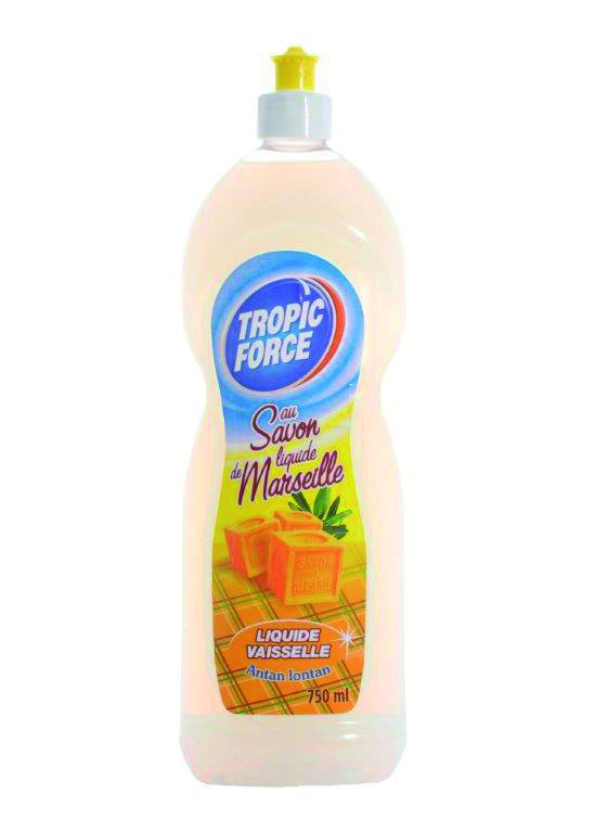 Tropic Force - Liquide vaisselle savon de Marseille