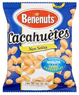 Benenuts - Cacahuètes grillées à secs sans sel