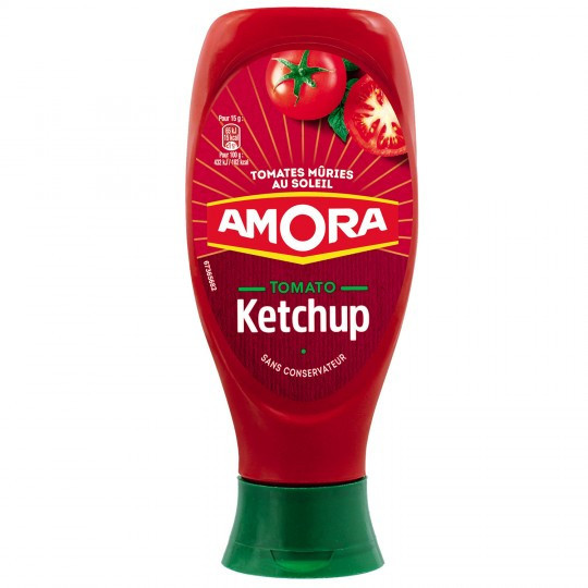 Amora - Ketchup top down
