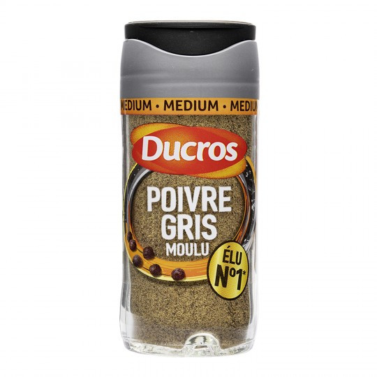 Ducros - Poivre gris moulu