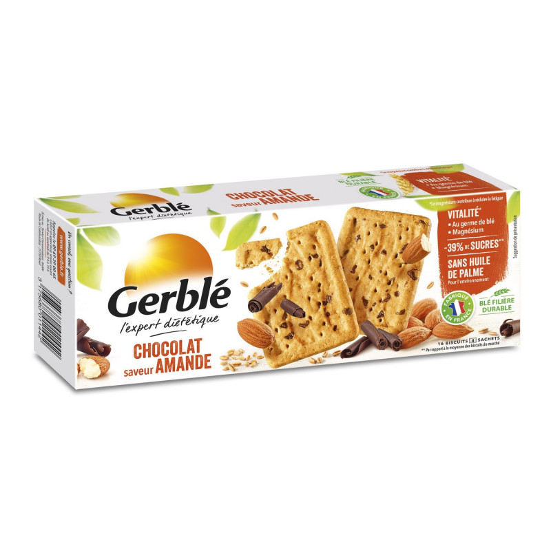 Gerblé - Biscuits chocolat & amande