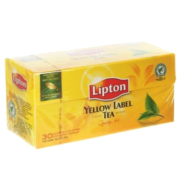 Lipton - Thé noir Yellow Label