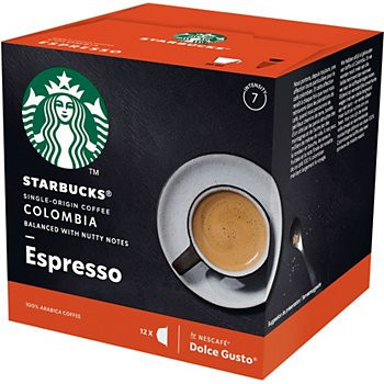 Starbucks Colombia Espresso - 12 Capsules pour Dolce Gusto à 4,19 €
