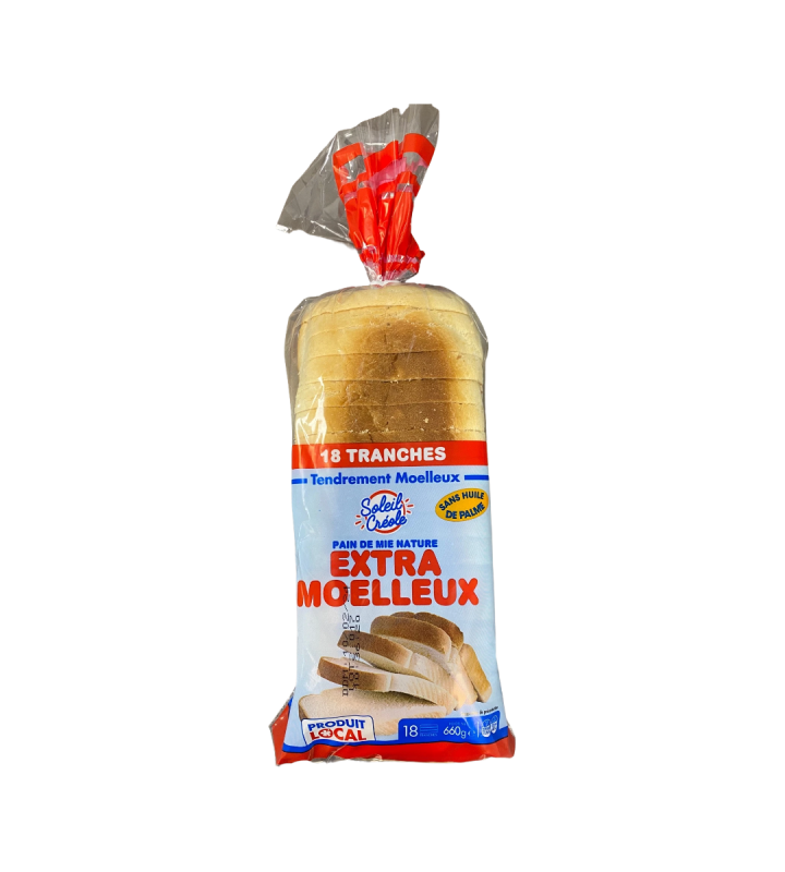 Soleil Créole - Pain de mie Nature