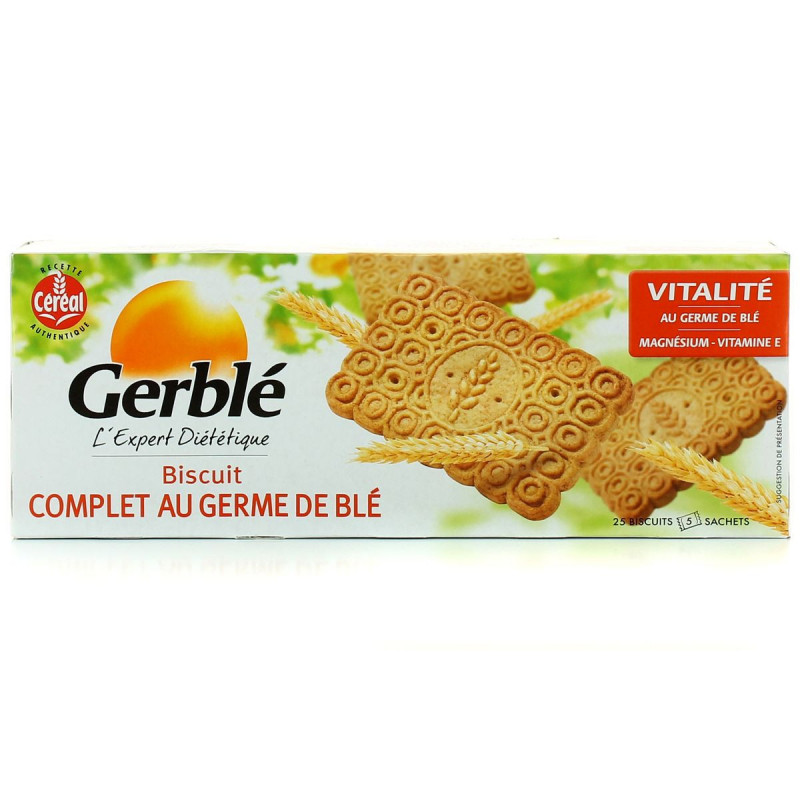 Gerblé - Biscuits complets germe de blé