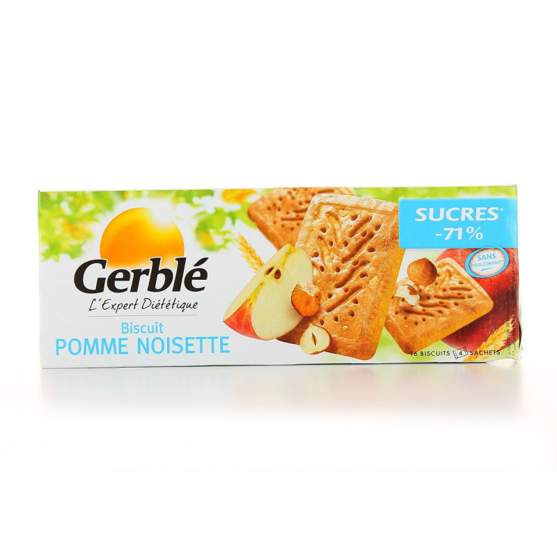 Gerblé - Biscuits pomme & noisette
