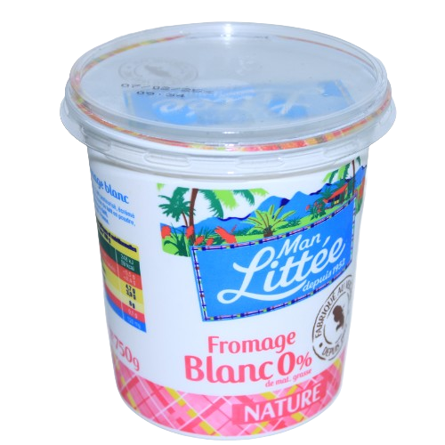 Man Littée - Fromage blanc 0% MG