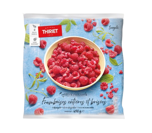 Thiriet - Framboises entières et brisées