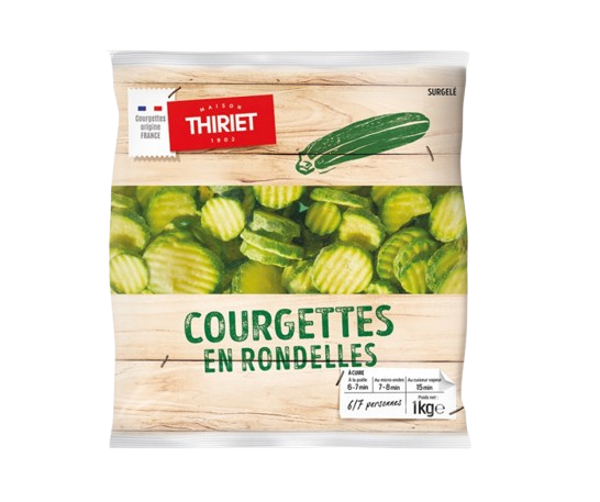 Thiriet - Courgettes en rondelles