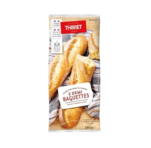 Thiriet - 2 demi-baguettes