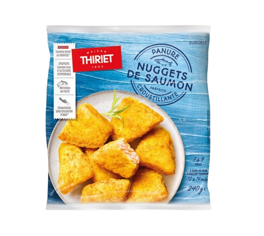Thiriet - Nuggets de saumon panure croustillante