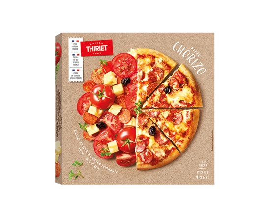 Thiriet - PIZZA CHORIZO 415G