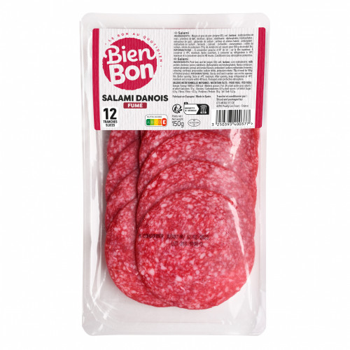Bien Bon - Salami danois fumé x12