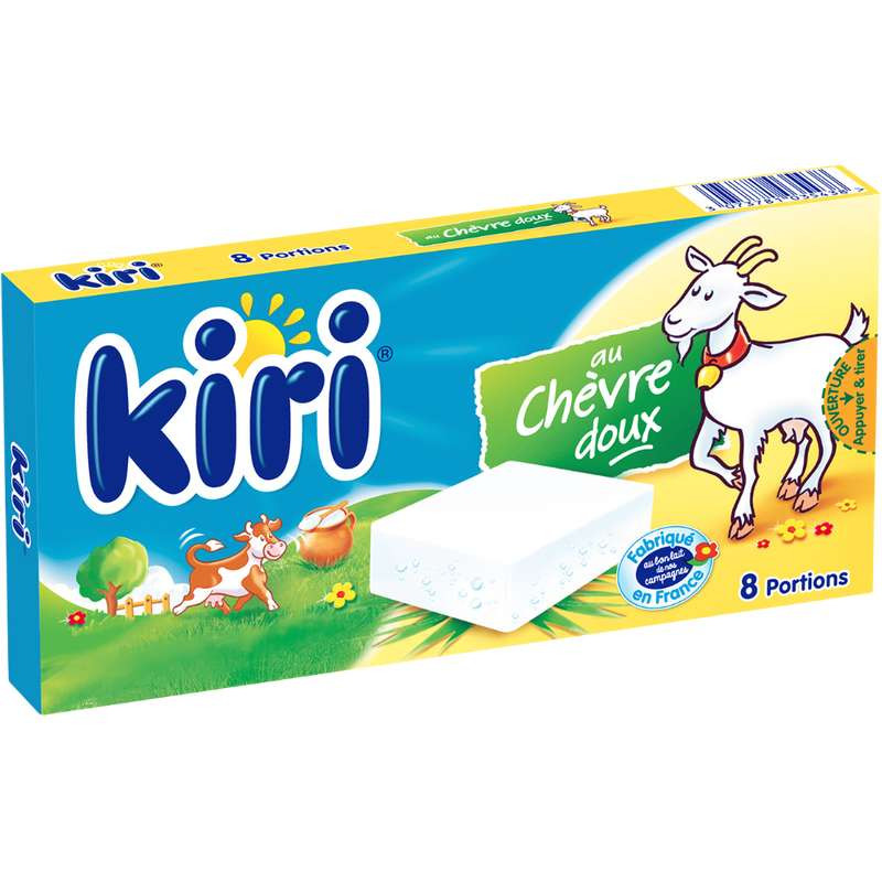 Kiri - Fromage de chèvre fondu