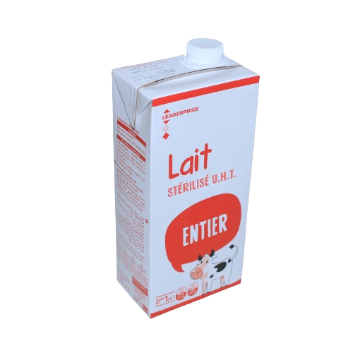 Leader Price - Lait entier 6x1L