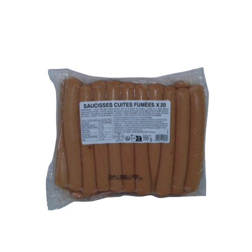 Saucisse Cuite Fumée x20