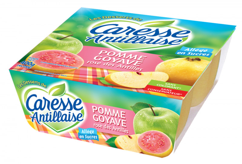Caresse Antillaise - Compote pomme & goyave