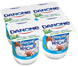 Danone - Velouté Fruix Yaourt brassé - Coco