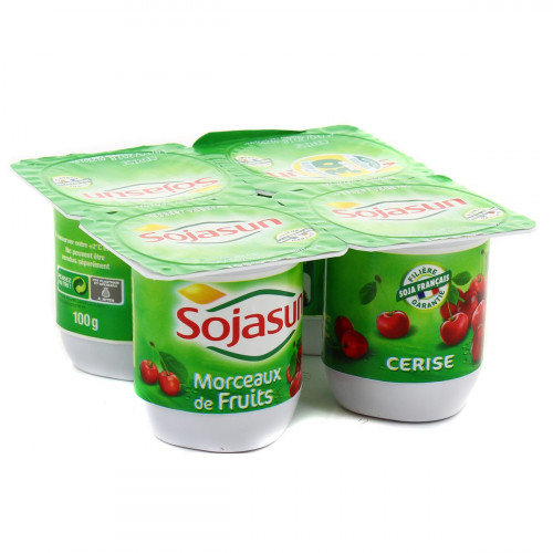 Sojasun - Dessert végétal cerise