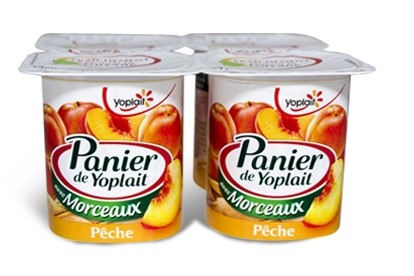Yoplait - Yaourt morceaux de pêche