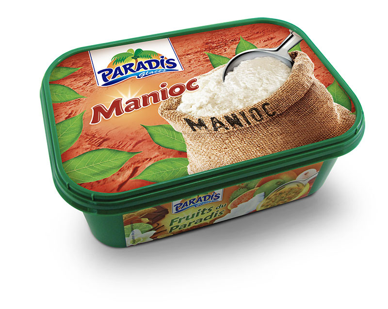 Paradis Glaces - Crème glacée au manioc