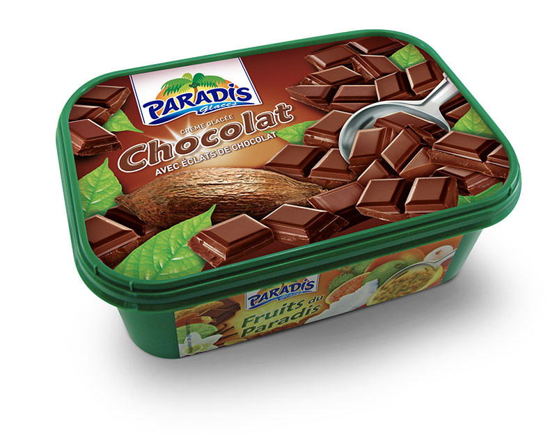 Paradis Glaces - Crème glacée au chocolat