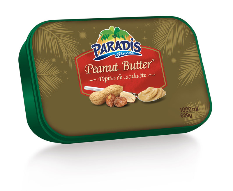 Paradis Glaces - Crème glacée au beurre de cacahuètes