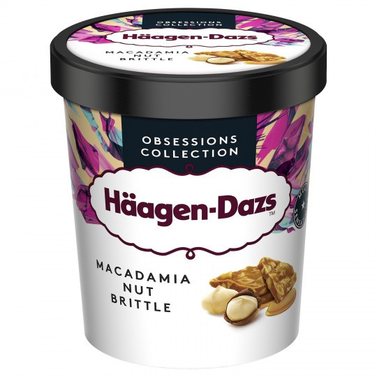 Häagen-Dazs - Crème glacée vanille & noix de macadamia