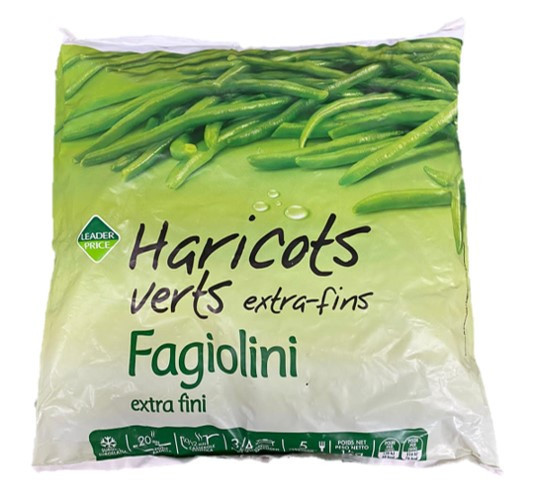 Leader Price - Haricots verts extra-fins