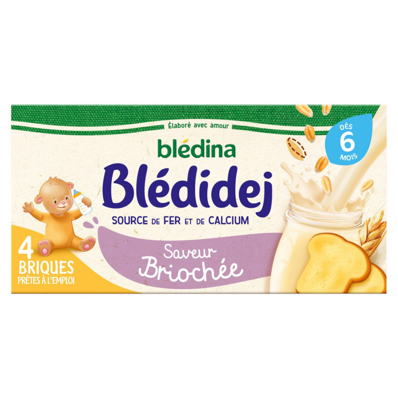 Blédidej croissance choco vanille - dès 12 mois, Blédina (4 x 250