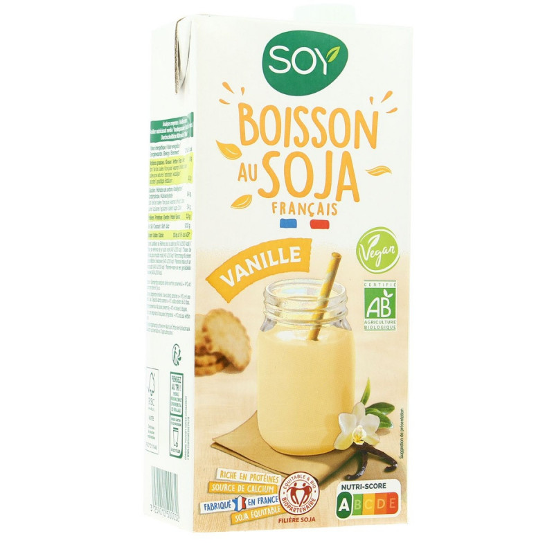 Soy - Boisson au soja à la vanille