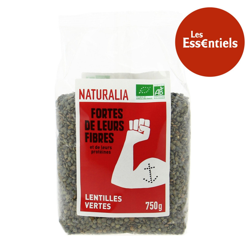 Naturalia - Lentilles vertes