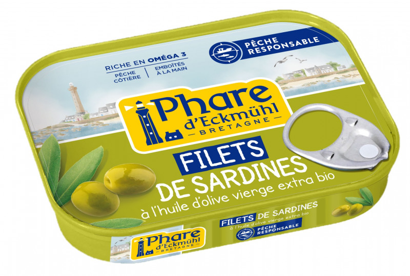 Phare D'Eckmuhl - Filets de sardines à l'huile d'olive