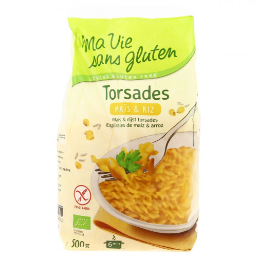 Ma Vie Sans Gluten - Torsades maïs & riz sans gluten
