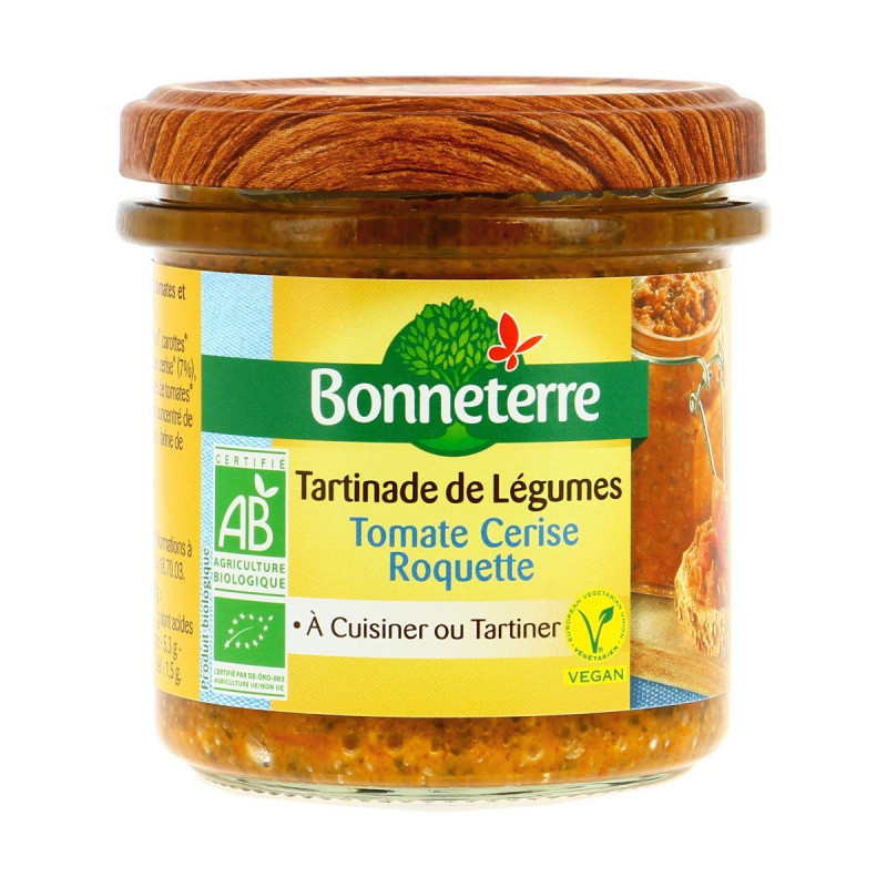 Bonneterre - Tartinade de tomates cerises & roquette