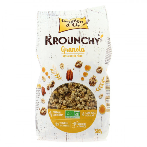 Grillon d'Or - Granola miel & noix de pécan