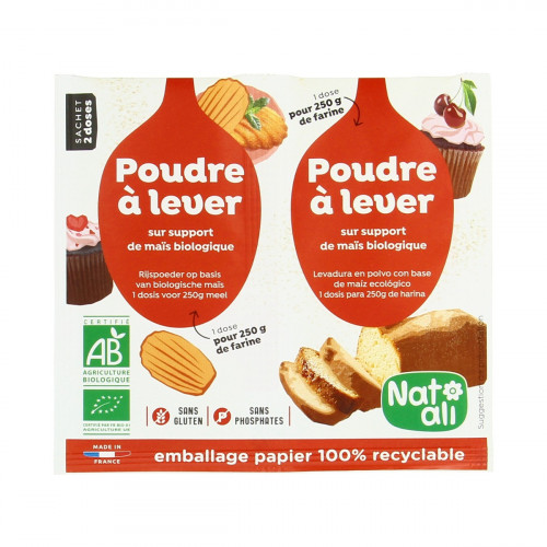 Natali - Poudre à lever sans gluten